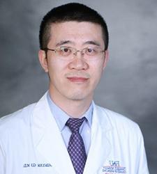 Headshot of Junyan Gu, M.D., Ph.D.